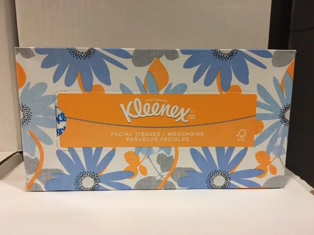 Kleenex Allergy P8 - Lot De 8 Boîtes Mouchoirs Hypoallergéniques Doux Et Absorbants