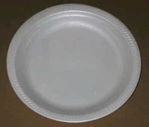 Styrofoam plates 6" and/or 9"