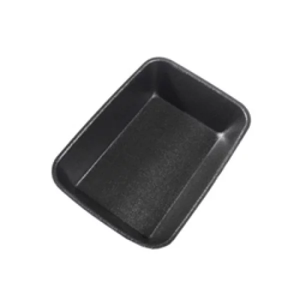 Black Styrofoam Trays on White Background Stock Photo by ©yothinpi